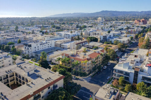 Quartier Westwood à Los Angeles