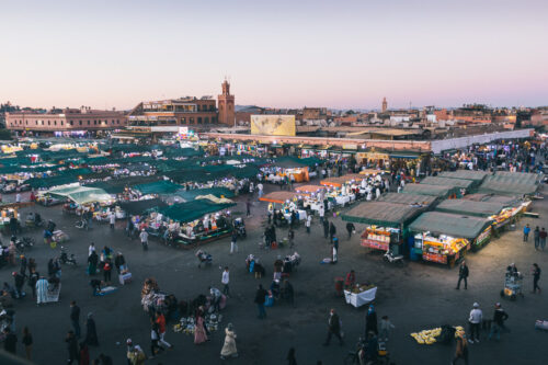Place Jemaa el Fna de Marrakech