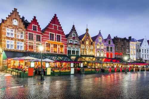 Place de Grote Markt à Bruges