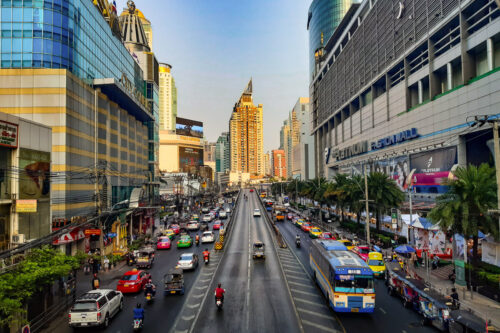 Quartier Pratunam à Bangkok