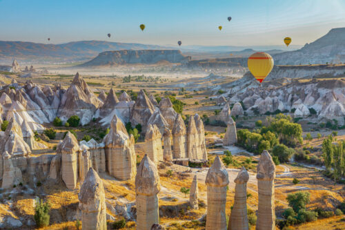 Région de la Cappadoce en Turquie