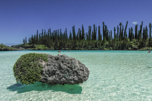 Baie d'Oro sur l'île des Pins en Nouvelle-Calédonie