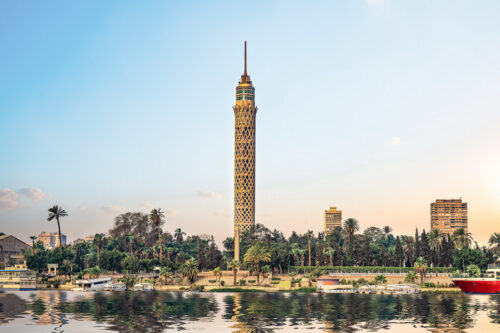 Quartier Zamalek au Caire