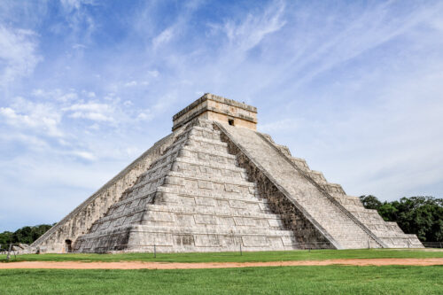 Pyramide maya au Mexique