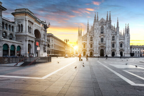 Milan en Italie
