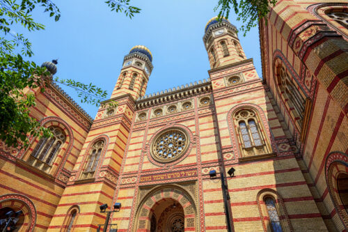 Synagogue dans Erzsebetvaros à Budapest