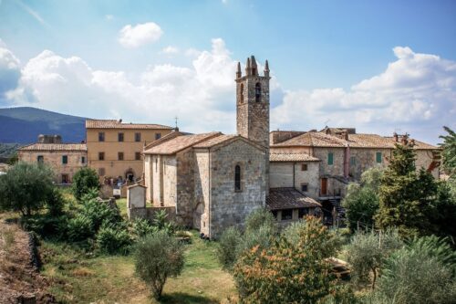 Village de Monteriggioni, près de Sienne