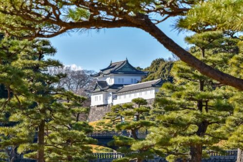 palais impérial de kamigyo à Kyoto