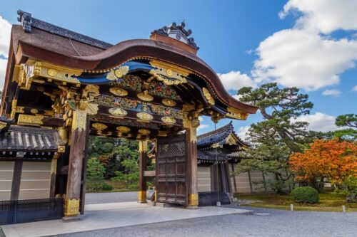 Porte du château de Nakagyo à Kyoto
