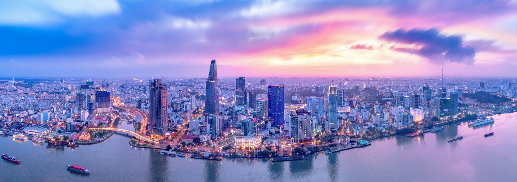 Panorama de Ho Chi Minh