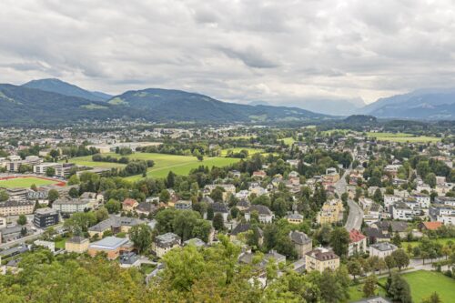 Vue sur Schalmoos, Salzbourg