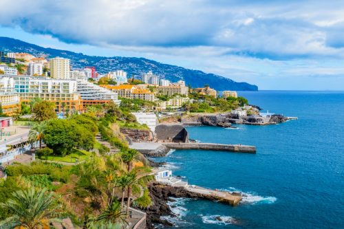 Littoral du quartier du Lido à Funchal