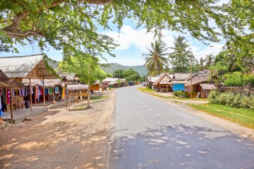 Village de Kuta à Lombok