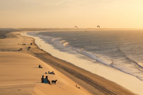 Dune du coucher du soleil à Jericoacoara