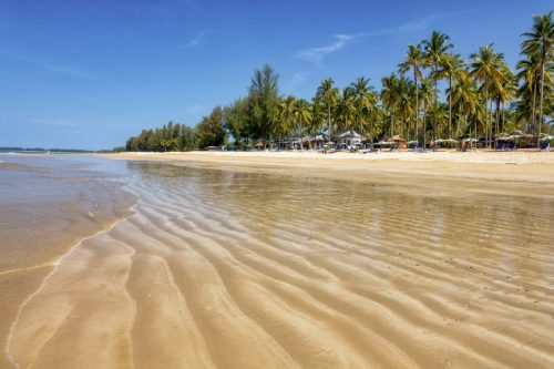 Centre-ville de Khao Lak, plage de Bang Niang, Nang THong