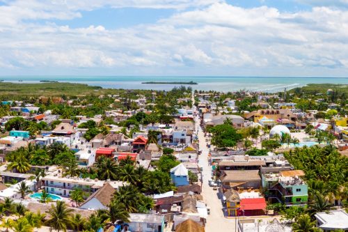 Centre ville de Holbox