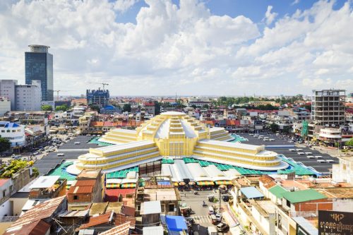 Marché central de Phnom Penh