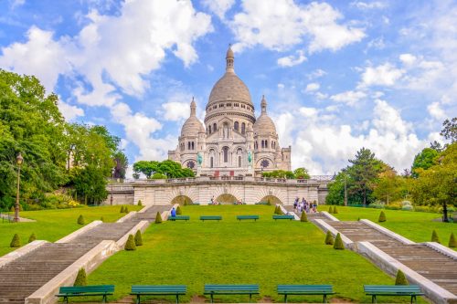 La Basilique Sacré-Coeur à Montmartre