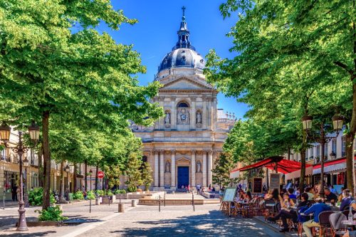 La Sorbonne dans le Quartier Latin