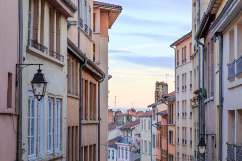 Pentes de la Croix Rousse, Lyon, France