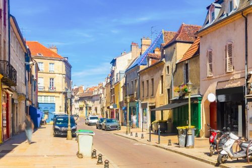 Zone résidentielle à Dijon