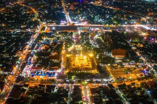 Centre-ville de Vientiane, Laos
