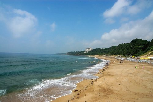 Plage de Jungmun, Jeju-do, Corée du Sud